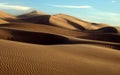 Desert Windswept Sand Dunes Patterns Royalty Free Stock Photo