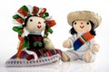 Mexican dolls Royalty Free Stock Photo
