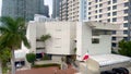 Mexican Embassy at the Brickell district - MIAMI, UNITED STATES - FEBRUARY 20, 2022