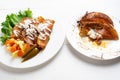 Mexican enchiladas style `Queretanas` Royalty Free Stock Photo