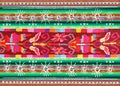 Mexican ethnic embroidery Tribal art ethnic pattern. Colorful Mexican Blanket Stripes Folk abstract geometric repeating background Royalty Free Stock Photo