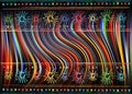 Mexican ethnic embroidery Tribal art ethnic pattern. Colorful Mexican Blanket Stripes Folk abstract geometric repeating background Royalty Free Stock Photo