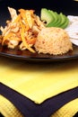 Mexican fajitas gourmet style Royalty Free Stock Photo