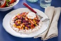 Mexican fiesta chicken Royalty Free Stock Photo