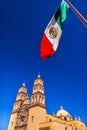 Mexican Flag Parroquia Cathedral Dolores Hidalalgo Mexico