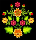 Mexican floral element