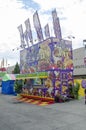 Mexican food booth