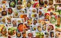 Mexican Food Collage Royalty Free Stock Photo