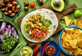 Mexican food ingredients Royalty Free Stock Photo