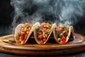 Mexican food tacos