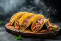 Mexican food tacos