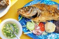 Mexican fried fish Royalty Free Stock Photo