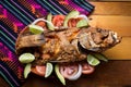 Mexican fried fish Royalty Free Stock Photo