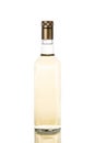 Mexican Gold tequila bottle isolated