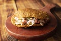 Mexican Gordita Royalty Free Stock Photo