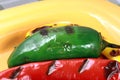 Mexican grilled hot peppers Royalty Free Stock Photo