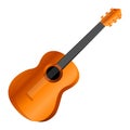 Mexican guitar icon, cartoon style Royalty Free Stock Photo