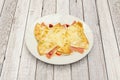 Mexican ham and cheese quesadillas is a simple and tasty recipe, ideal for