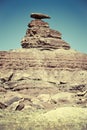 The Mexican Hat rock formation