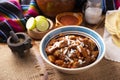 Mexican homemade food Pancita Royalty Free Stock Photo