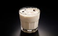 Mexican Horchata Stands Alone on a White Surface on Transparent Background