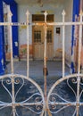 Mexican houses front door entrance