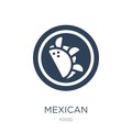 mexican icon in trendy design style. mexican icon isolated on white background. mexican vector icon simple and modern flat symbol Royalty Free Stock Photo