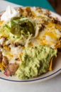 Mexican Loaded Nachos Royalty Free Stock Photo