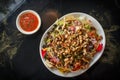 Mexican Loaded Nachos Royalty Free Stock Photo