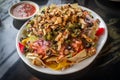 Mexican Loaded Nachos Royalty Free Stock Photo