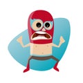 Mexican luchador wrestler Royalty Free Stock Photo