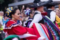 Vibrant Celebration: Colorful Folk Dance at the Festival in Nis, Serbia