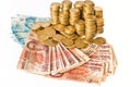 Mexican money Royalty Free Stock Photo