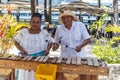 Mexican musicians playing in Puerta Maya Cozumel