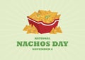 National Nachos Day vector
