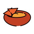 mexican nachos icon