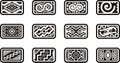 Mexican ornamental designs