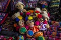 Mexican otomi dolls, headband, hairband Royalty Free Stock Photo