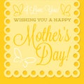 Mexican Papel picado Mother`s Day card