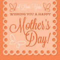 Mexican Papel picado Mother`s Day card