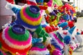 Mexican party pinatas tissue colorful paper