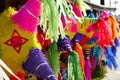 Mexican party pinatas tissue colorful paper