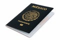 Mexican passport isolated