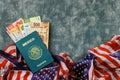 Mexican passport, peso with immigration citizenship, legalization in USA for Mexican citizens