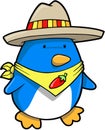 Mexican Penguin Vector