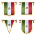 Mexican pennants Royalty Free Stock Photo