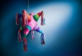 Mexican pinata used in posadas and birthdays Royalty Free Stock Photo