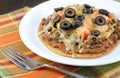 Mexican Pizza Royalty Free Stock Photo