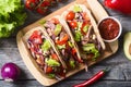 Mexican pork tacos Royalty Free Stock Photo