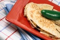 Mexican quesadilla Royalty Free Stock Photo